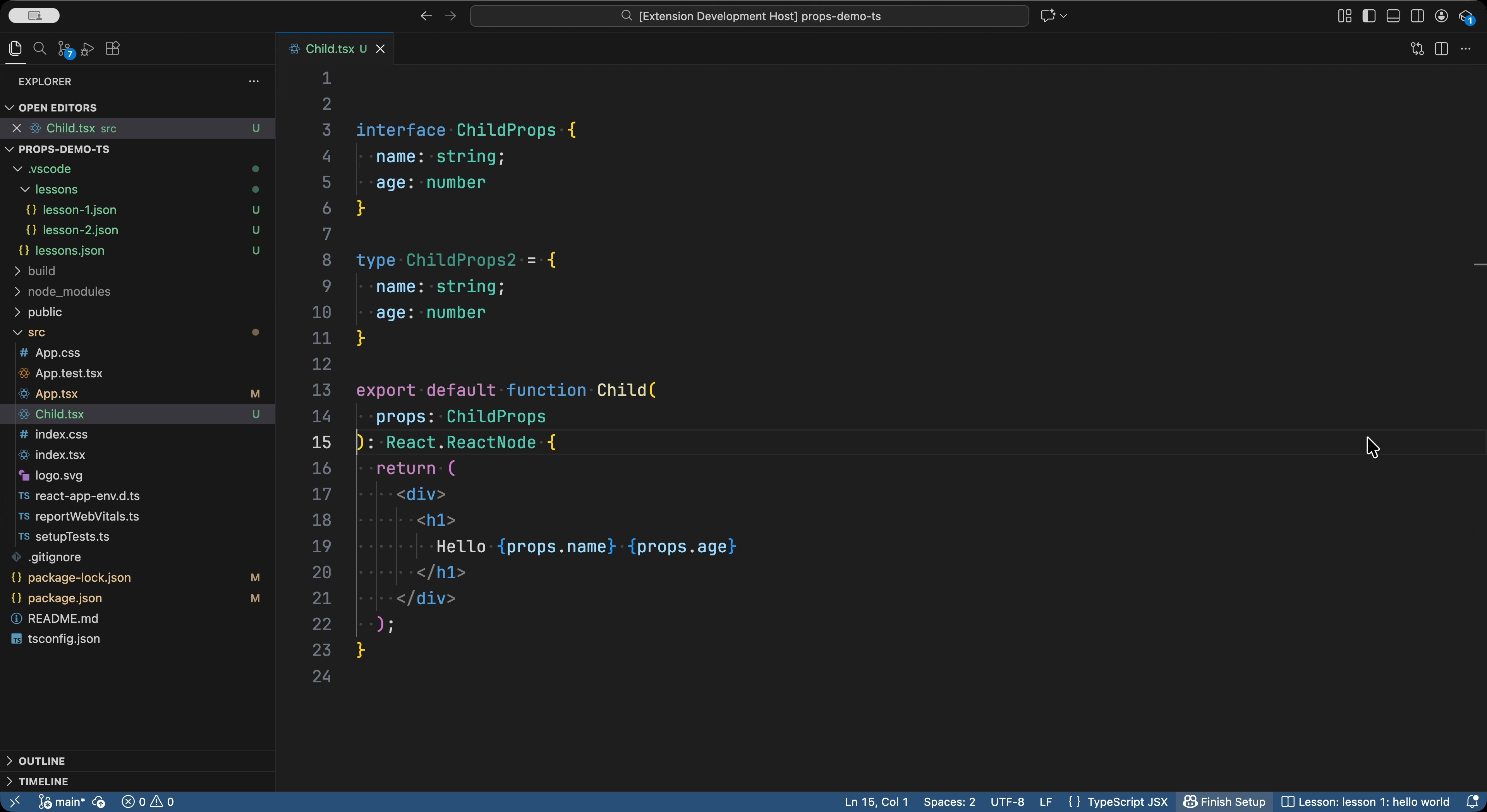 vscode-code-highlight demo
